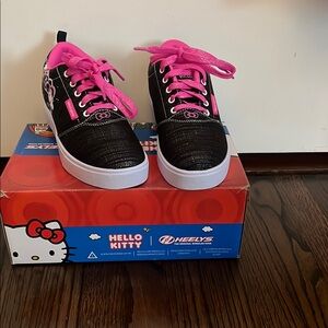 Hello Kitty Black and Pink Heelys